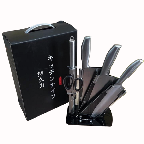 Bộ dao inox 6 món xuất nhật nhà bếp cao cấp