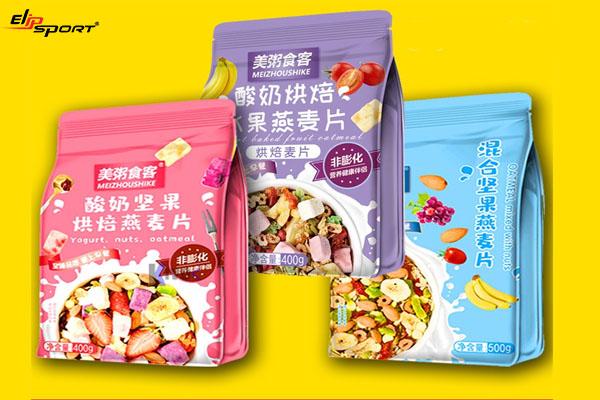 Ngũ cốc sữa chua hoa quả ăn kiêng/ ngũ cốc mix hạt/ ngũ cốc ăn kiêng/ngũ cốc giảm cân(HỒNG TÍM)
