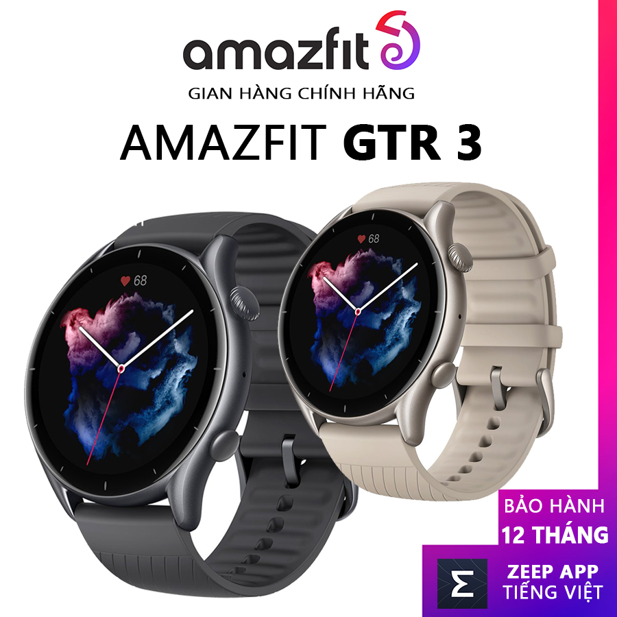 Huami Amazfit GTR 3 Đồng hồ thông minh cao cấp chính hãng Mới 100% Bảo