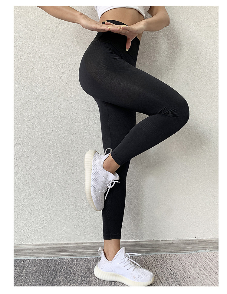 Quần Tập Gym Yoga Nữ Cạp Cao Co Giãn 4 Chiều, Nâng Mông