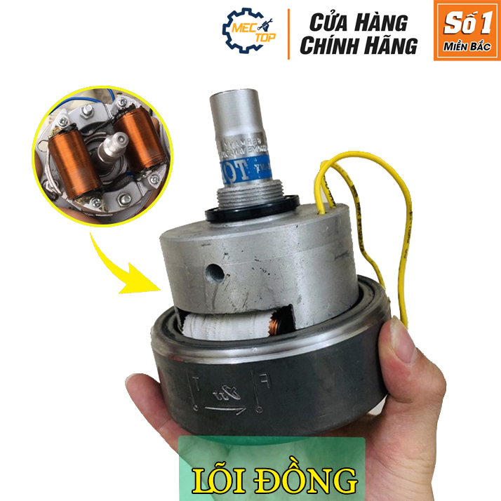 Củ Phát Điện Gắn Vào Xe Máy - Máy phát điện gắn xe máy - Phát dòng điện 220V -Máy phát điện mini