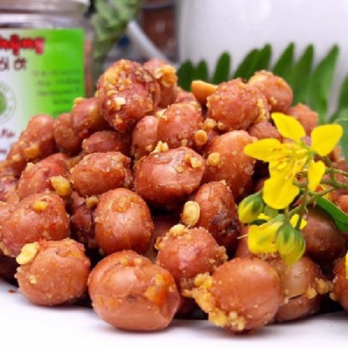 500g đậu phộng rang tỏi ớt thơm ngon