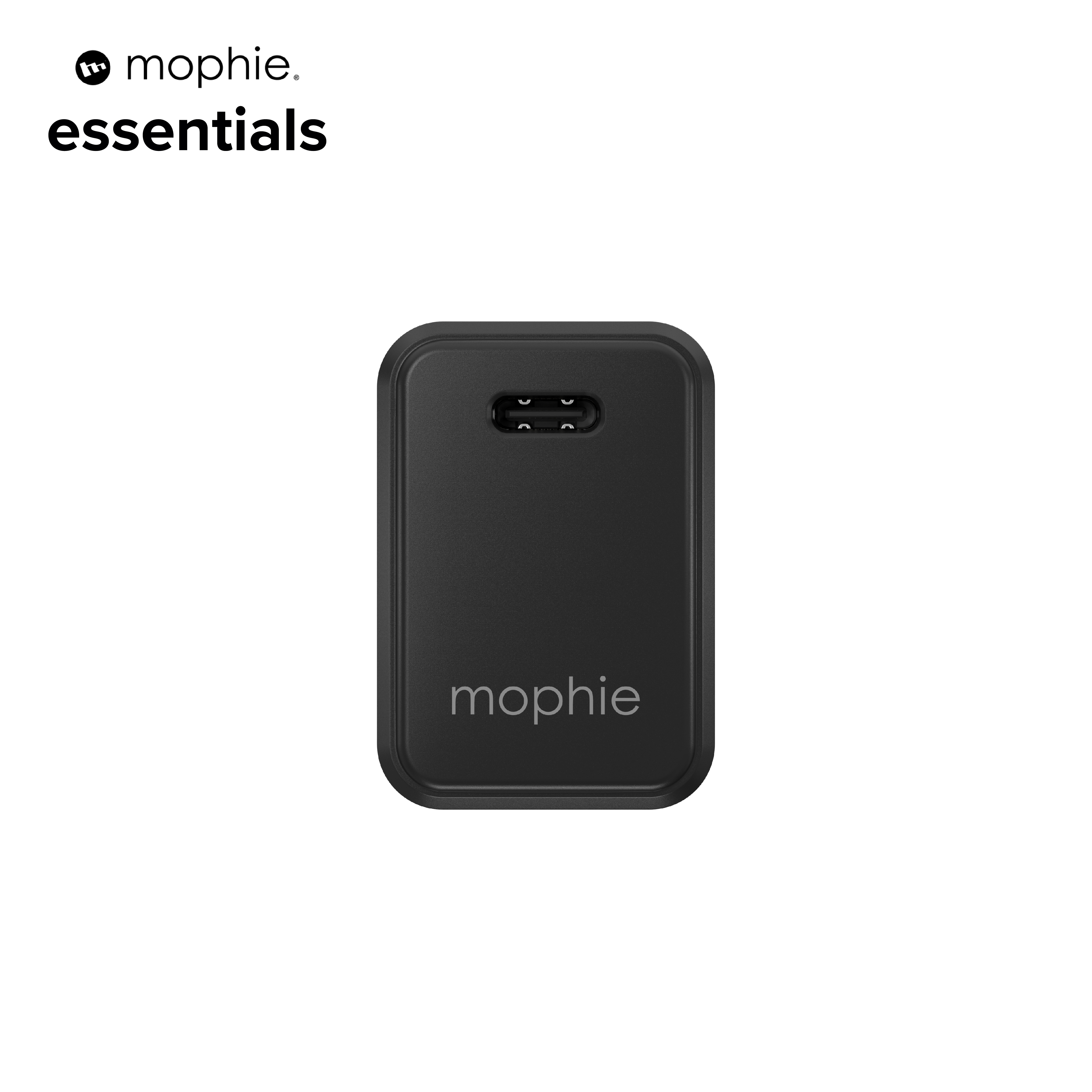 Sạc nhanh Mophie Essential PD 30W chứng chỉ MFi an toàn cho các dòng iPhone/iPad - Chính hãng bảo hành 2 năm 1 đổi 1