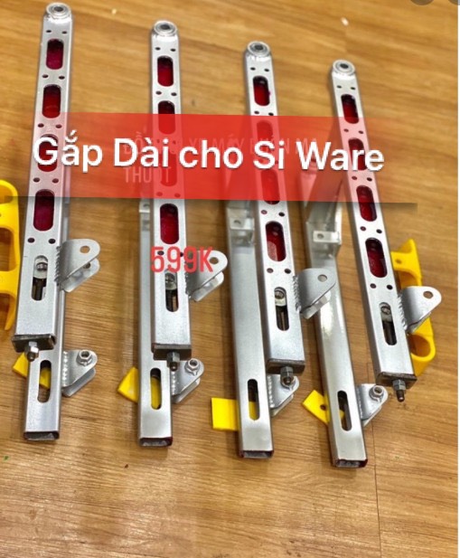 Gắp gia công sirius Gấp gia công sirius 50-110 dài 52cm -bao cong gãy