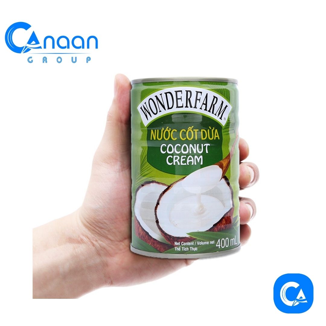 Nước cốt dừa lon golden farm 400 ml béo