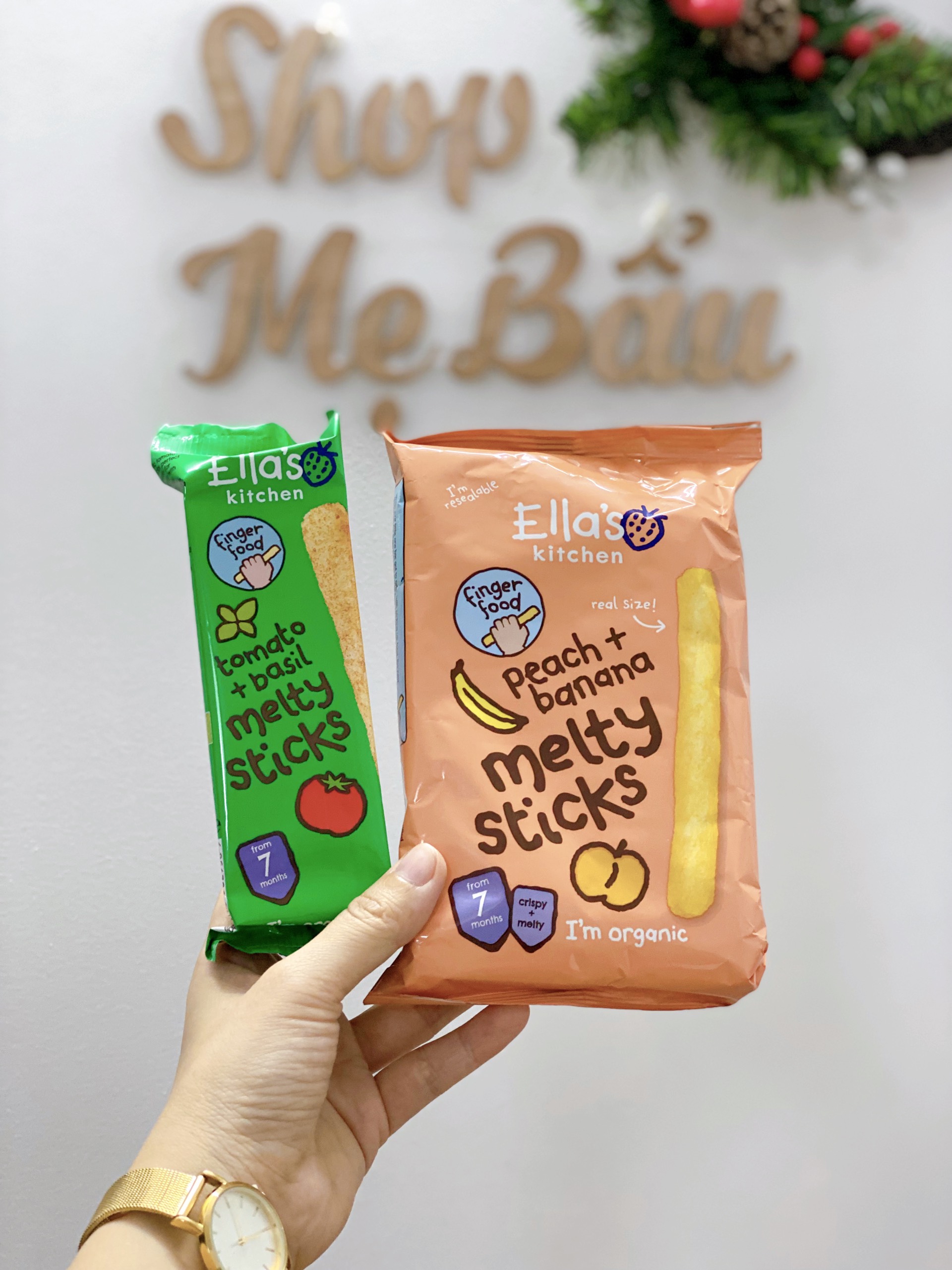 Bánh ăn dặm thanh Ella s Kitchen Date 02 2024