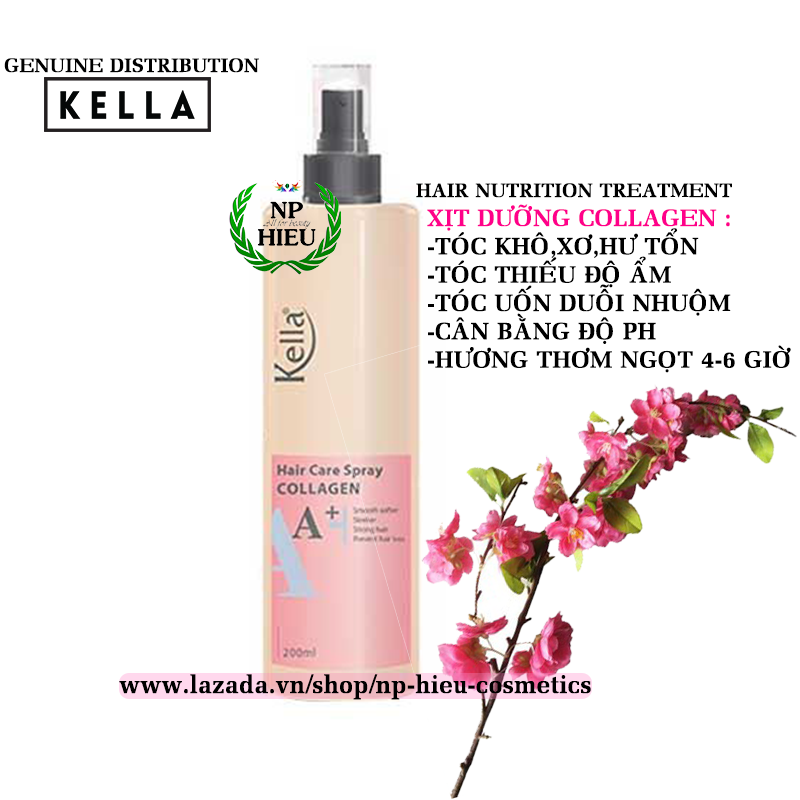 Xịt dưỡng tóc Kella A+