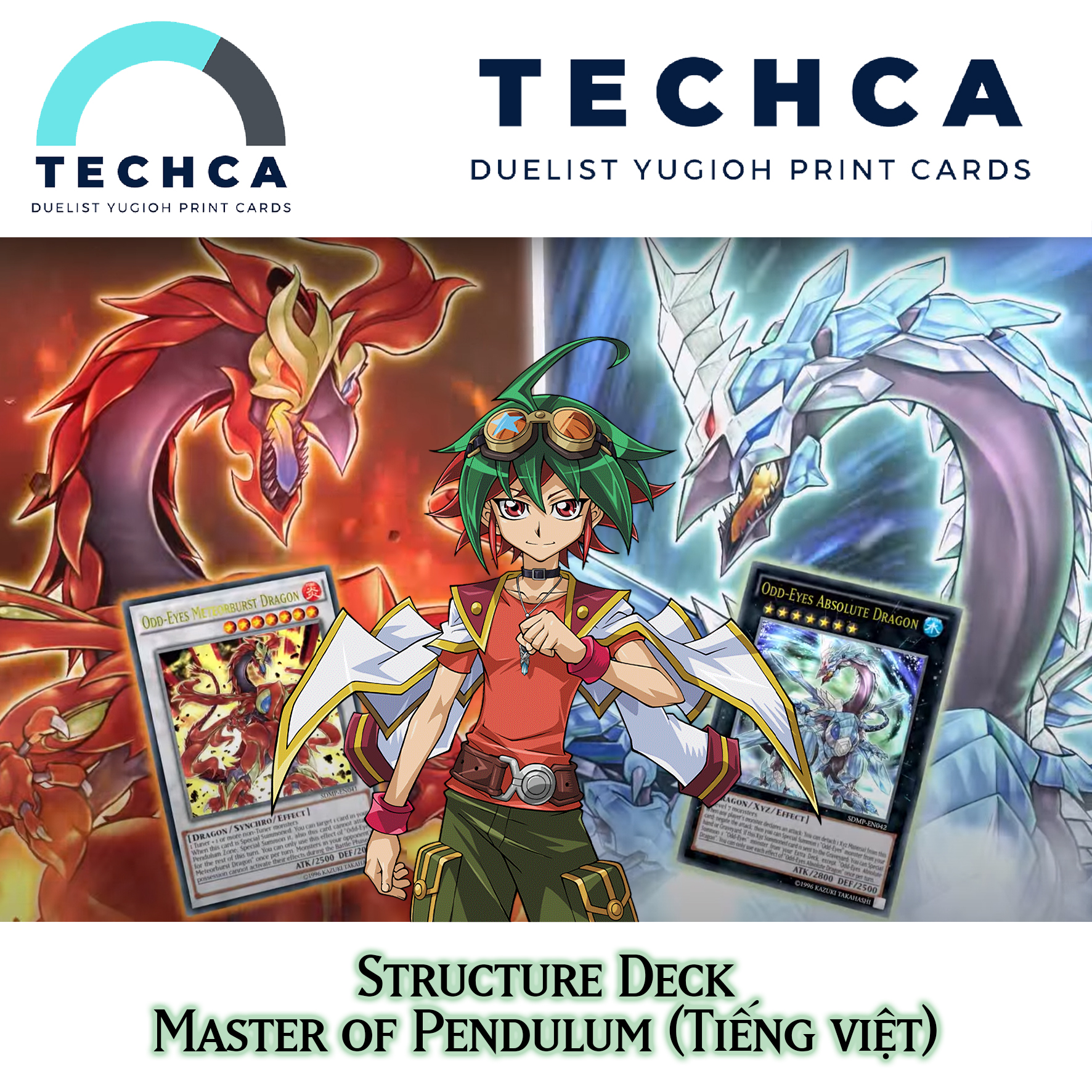Bài In Tiếng Việt - Bộ bài Yugioh - Structure Deck - Master of Pendulum Deck