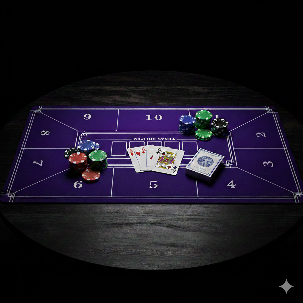 (Nhiều Mẫu) Thảm Trải Bàn Poker Màu Sắc Sang Trọng - Chất Liệu Cao Su Tự Nhiên, Chống Nước 2026