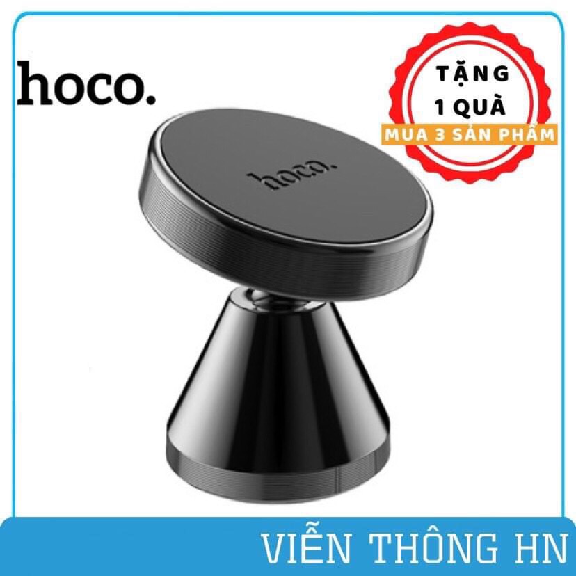 Giá đỡ điện thoại trên oto hoco ca46 - đế hít nam châm xoay 360 độ cho ô tô xe hơi