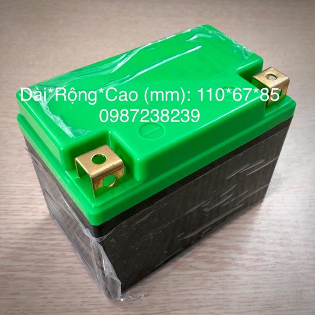 Vỏ acquy lithium 6ah 110105 chứa pin lifepo4 hoặc li-ion