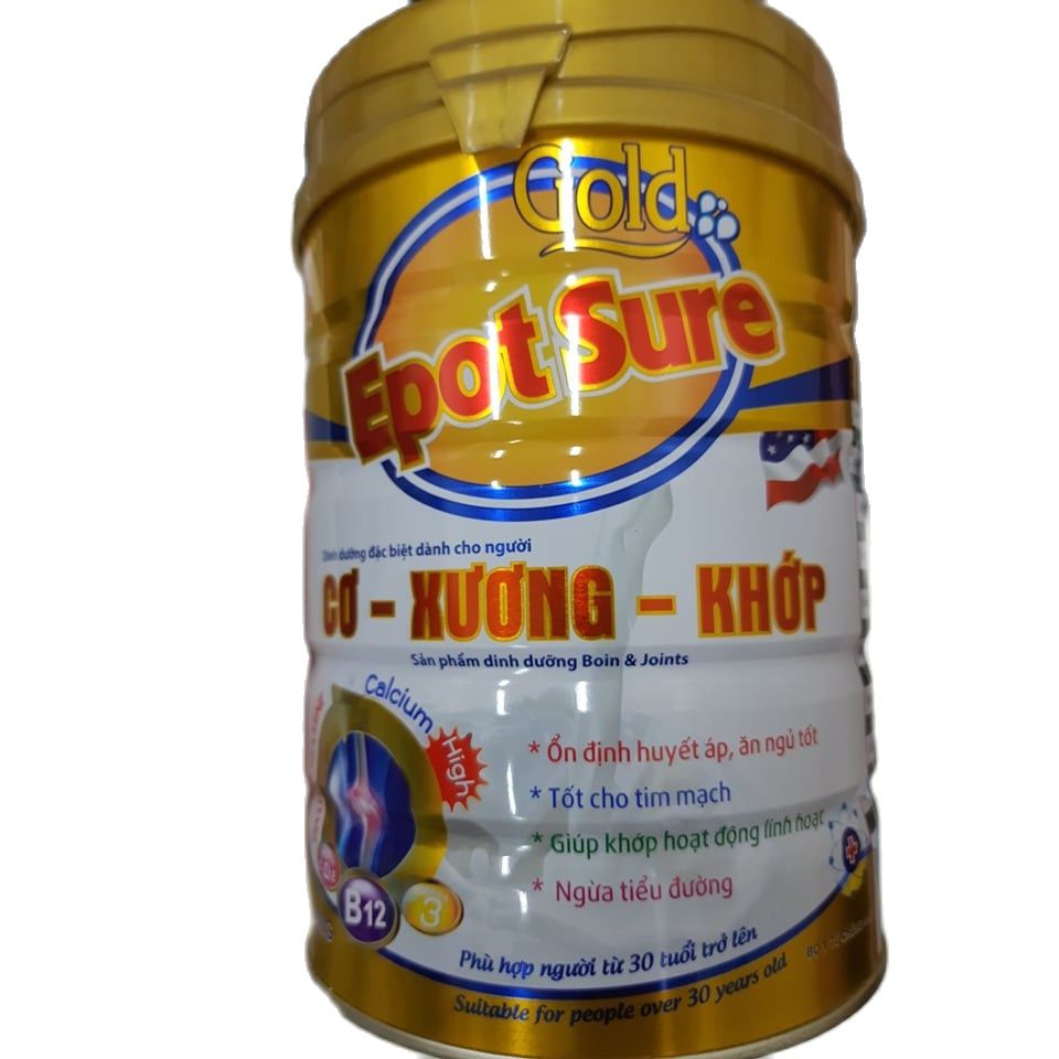 Sữa bột Epotsure bone & joint cơ xương khớp 900g
