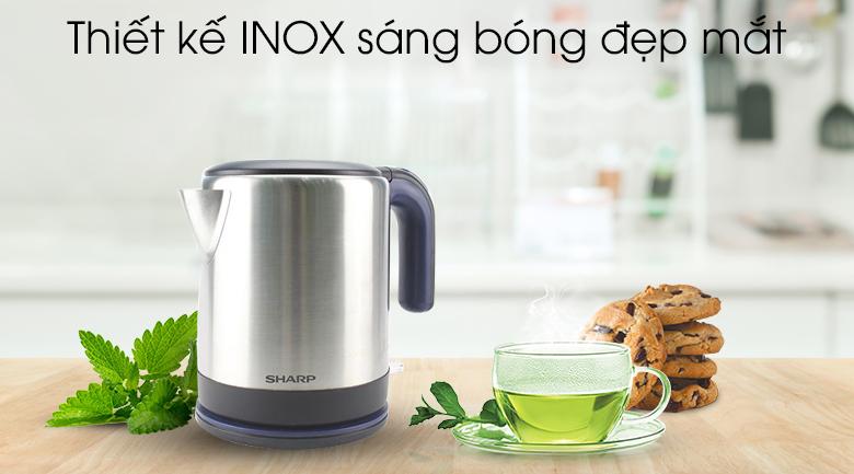 Bình siêu tốc sharp 1.2 lít ekj-12vs-bk