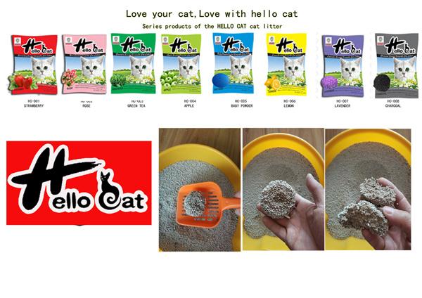 Cát Vệ Sinh Cho Mèo Hello Cat 10L
