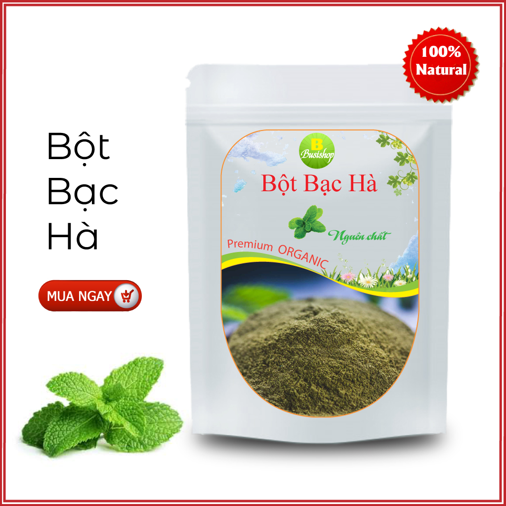 Bột Bạc Hà Nguyên Chất 100g