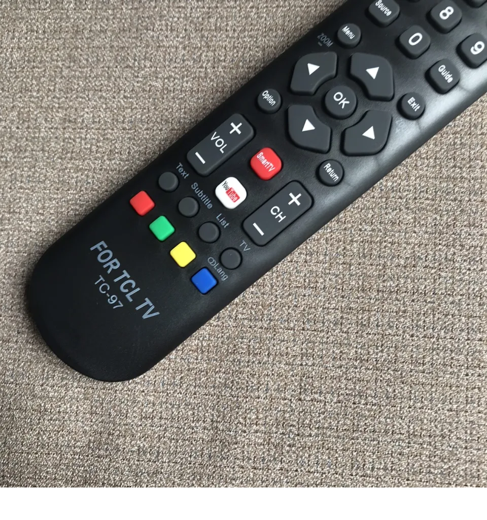 TCL 97E - Remote điều khiển tivi TCL thông dụng cho nhiều loại