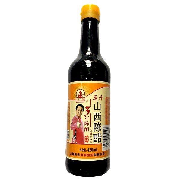 Dấm đen sơn tây chai 420ml - gia vị trung hoa