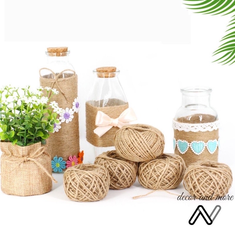 Lẻ cuộn 5m, 10m Dây thừng gai trang trí derco đẹp