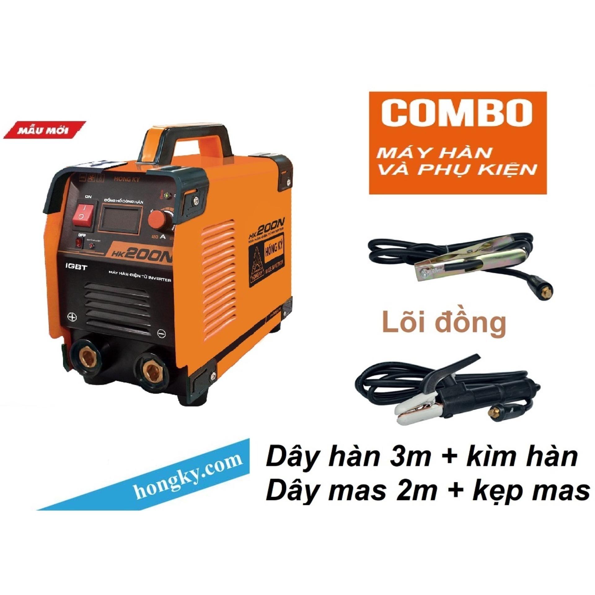 Bán máy hàn điện tử- Máy hàn điện tử Hồng Ký 200N/ 200K - Thiết kế mới nhất - phiên bản Cao cấp