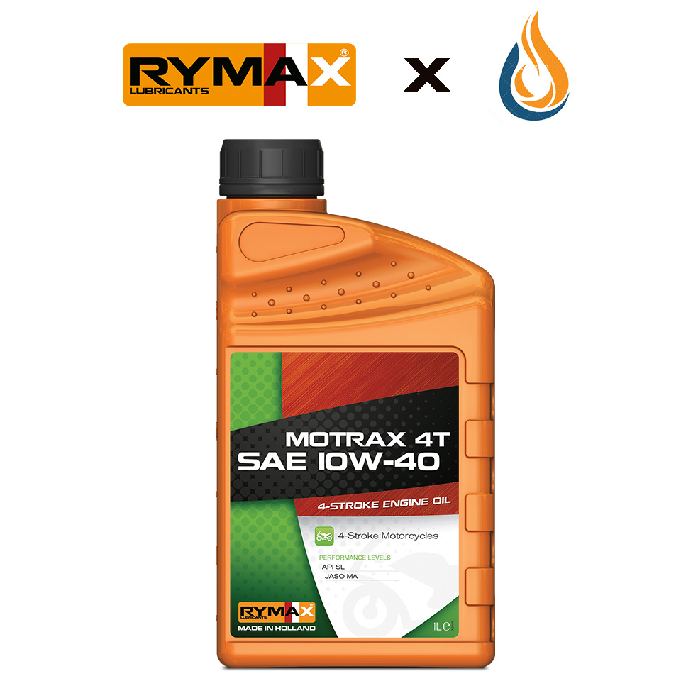 Dầu nhớt xe máy rymax motrax 4t sae 10w-40 - dầu gốc khoáng