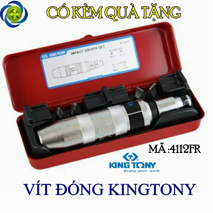 Vít đóng kingtony 4112fr có tặng móc khoá