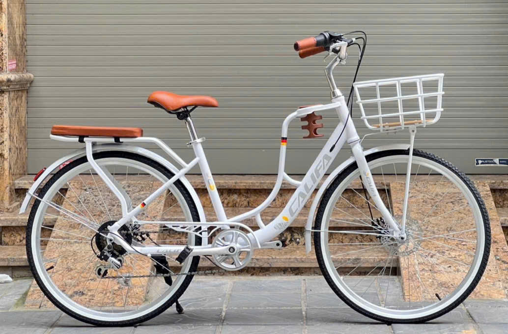 XE ĐẠP MINI CÓ ĐỀ CALIFA HÀNG ĐẸP SIZE 26 - NHẬP KHẨU CHÍNH HÃNG