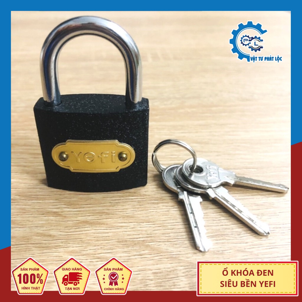 Ổ khoá đen siêu bền đẹp