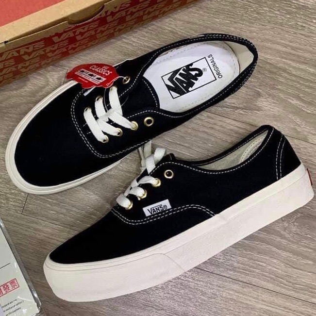 Giày thể thao vanzz classic Đen Trắng hàng đẹp