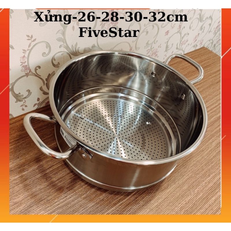 Thân xửng hấp fivestar 24/26/28/30cm