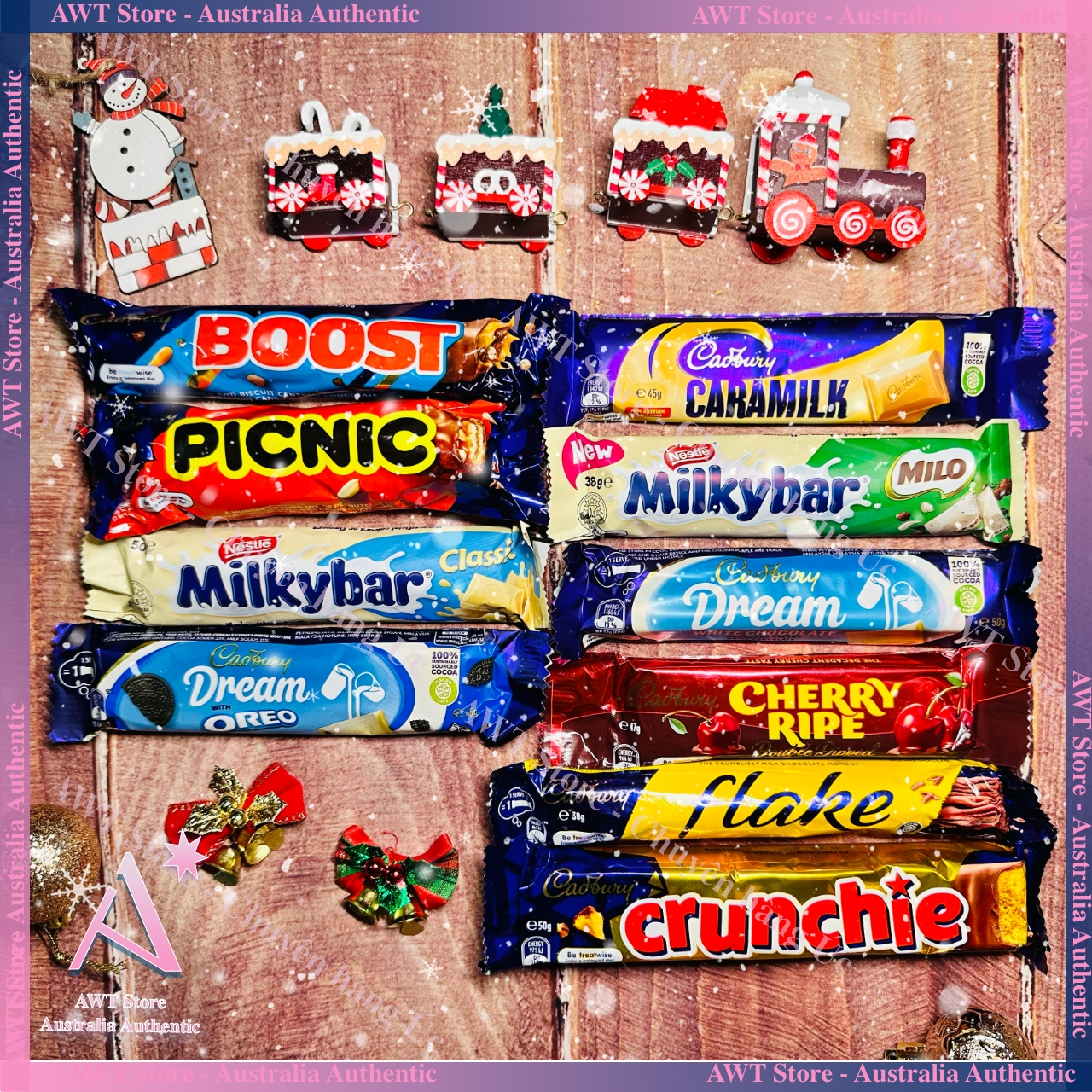 Hàng Úc Kẹo socola sữa Cadbury Milo, Milky, Oreo các loại