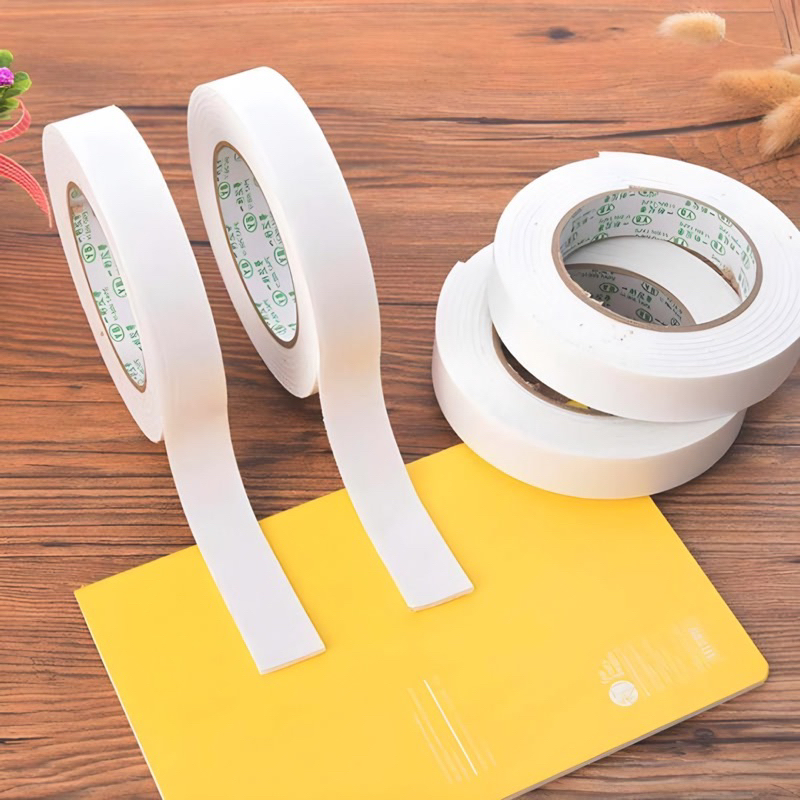 Băng dính xốp trắng 2 mặt