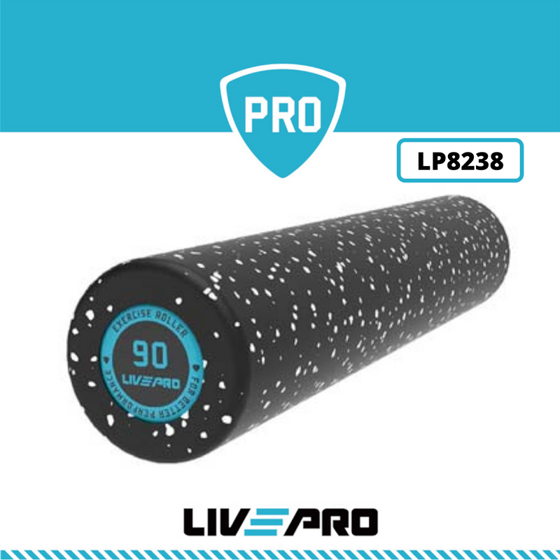 Con lăn massage giãn cơ chất liệu EPE 90cm Livepro Chính Hãng LP8238 EPE FOAM ROLLER