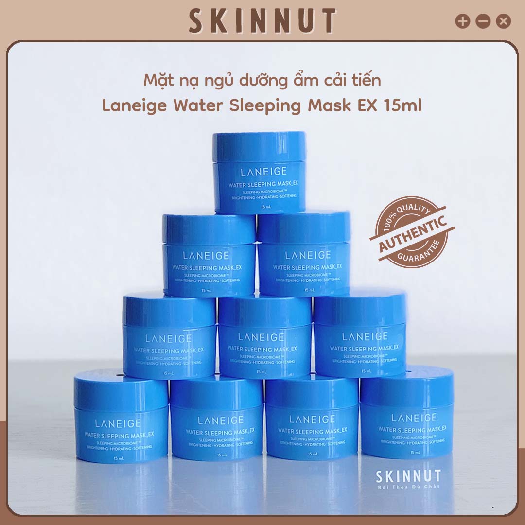 Mặt nạ ngủ dưỡng ẩm cải tiến Laneige Water Sleeping Mask EX 15ml