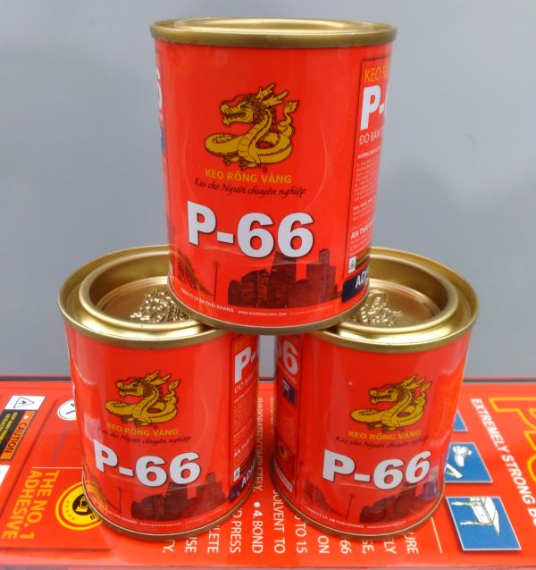 Keo Rồng Vàng P_66 Lon Loại 110ml, 220ml, 600ml, 3kg Giá Rẻ Npp.