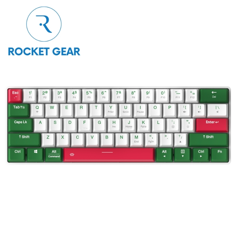 Bàn phím cơ không dây Bluetooth Dareu EK861 - Hàng chính hãng