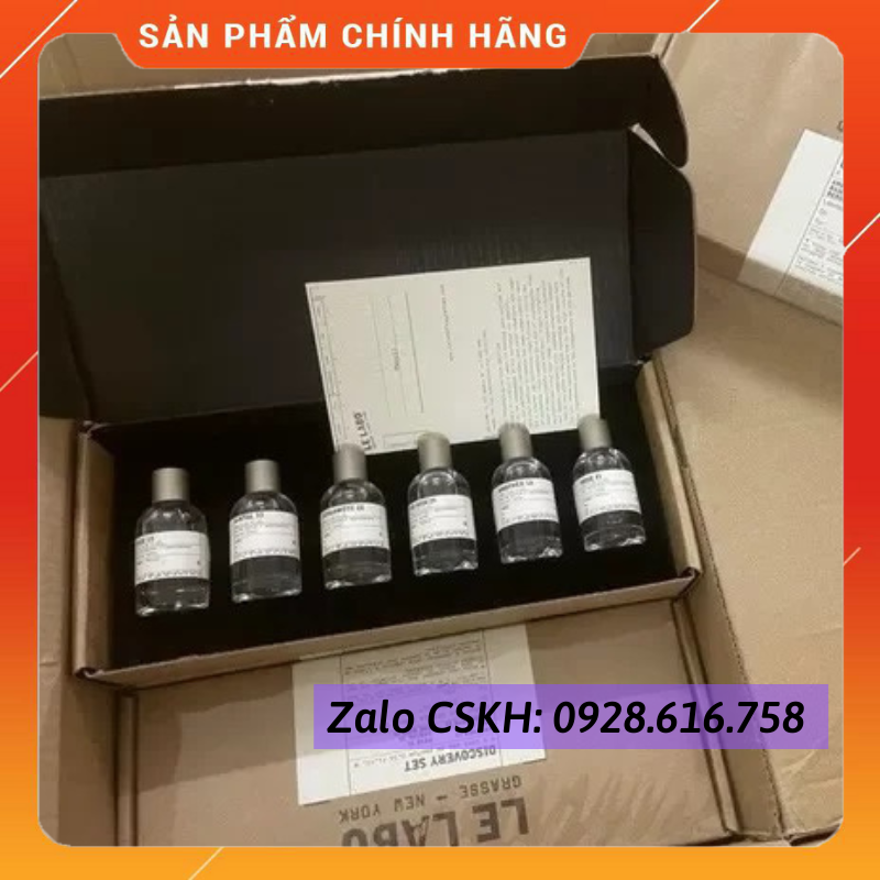 Set Nước Hoa Le Labo 6 x 10ml Santal 33, Le Labo Another 13, 31, 19, 22, 29 Sang Trọng, Cực Thơm