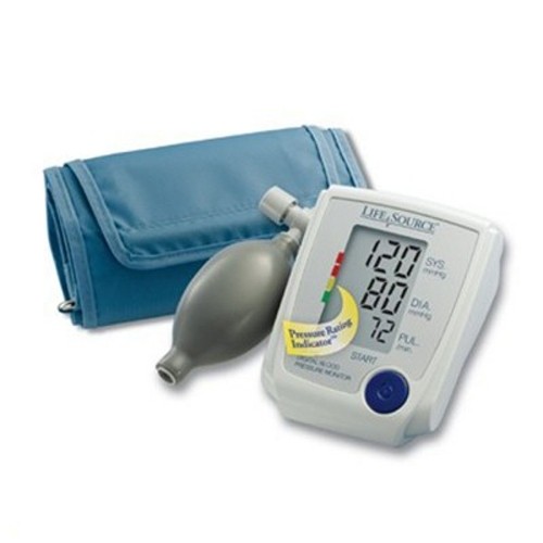 Máy đo huyết áp bắp tay bán tự động and ua-705 nhật bản