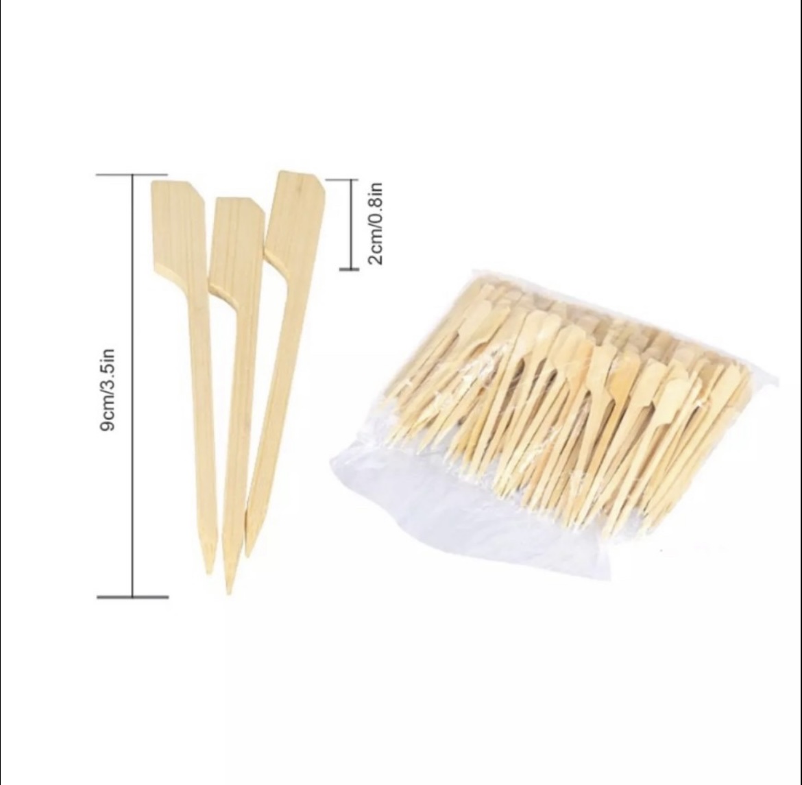 200 cái xiên cờ 9cm