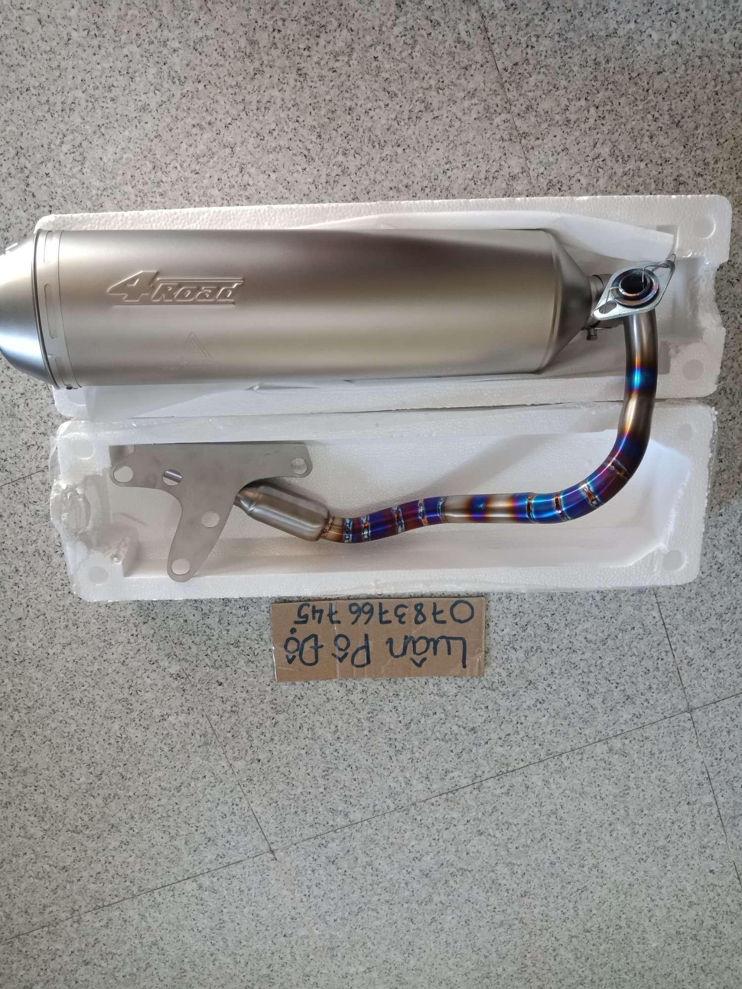 pô 4road full cổ titan gắn SH.. VARiO