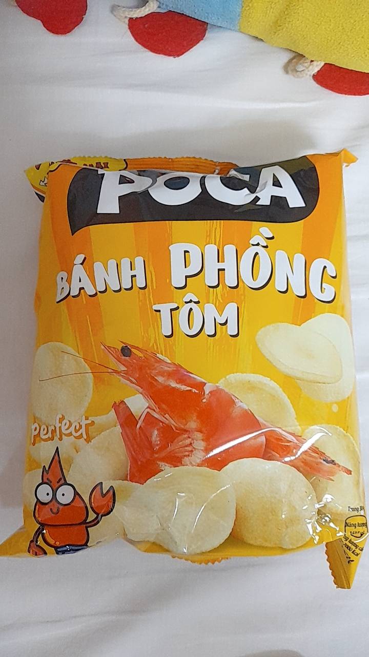 Bánh Poca Banh Phong Tom 29G 8x10