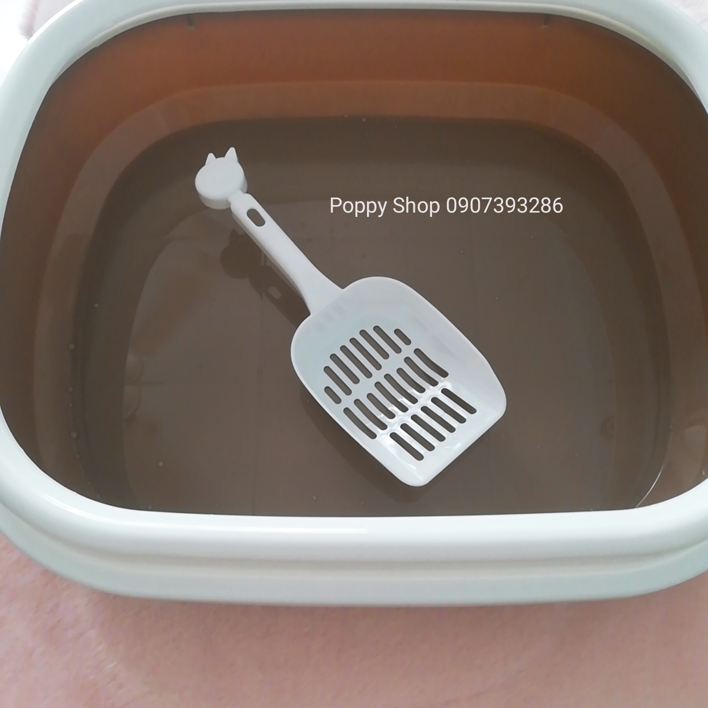 Thau đi cát vệ sinh cho mèo size lớn