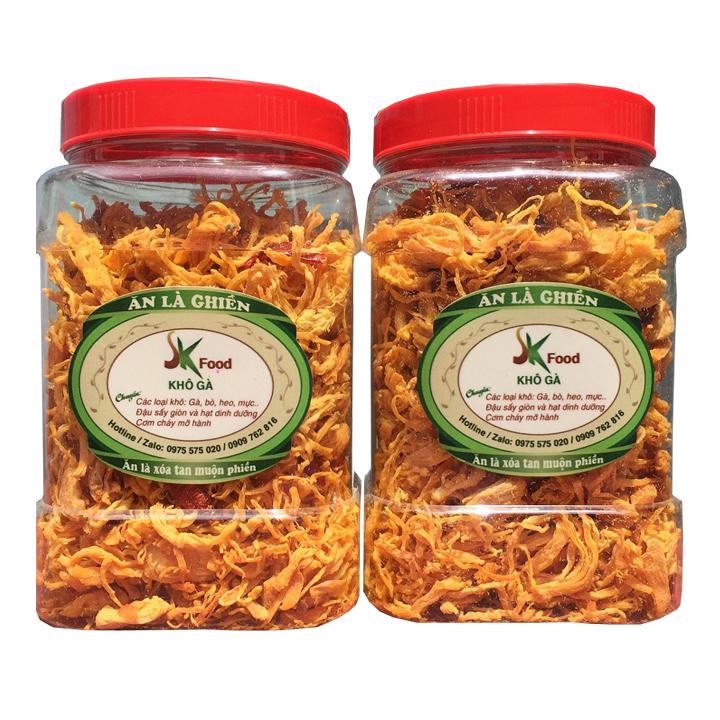 [TÙY CHỌN]1KG KHÔ GÀ BƠ TỎI ĐẶC BIỆT SK FOOD CAO CẤP