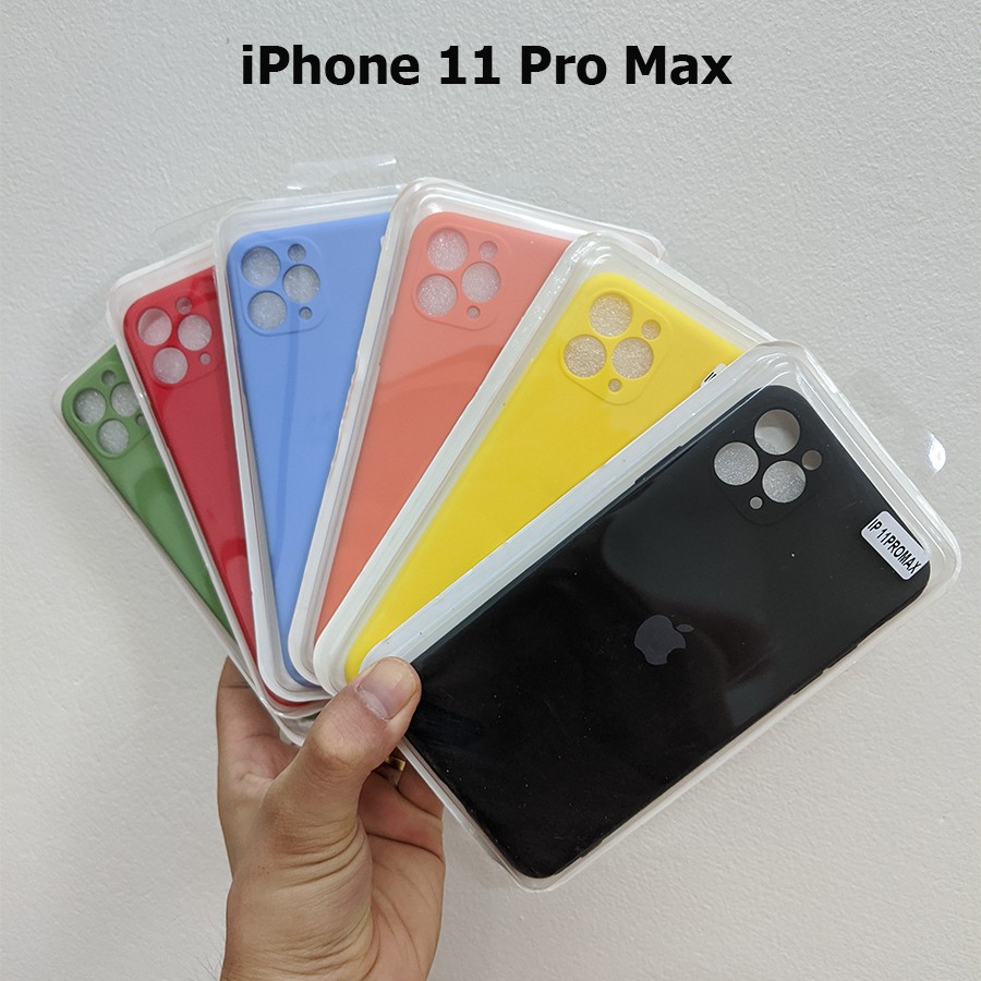 Ốp lưng chống bẩn logo táo iPhone 11 Pro Max