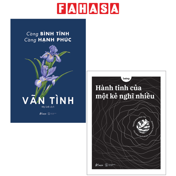 Fahasa - Combo Sách Hay Sách Càng Bình Tĩnh Càng Hạnh Phúc + Hành Tinh Của Một Kẻ Nghĩ Nhiều (Bộ 2 Cuốn)