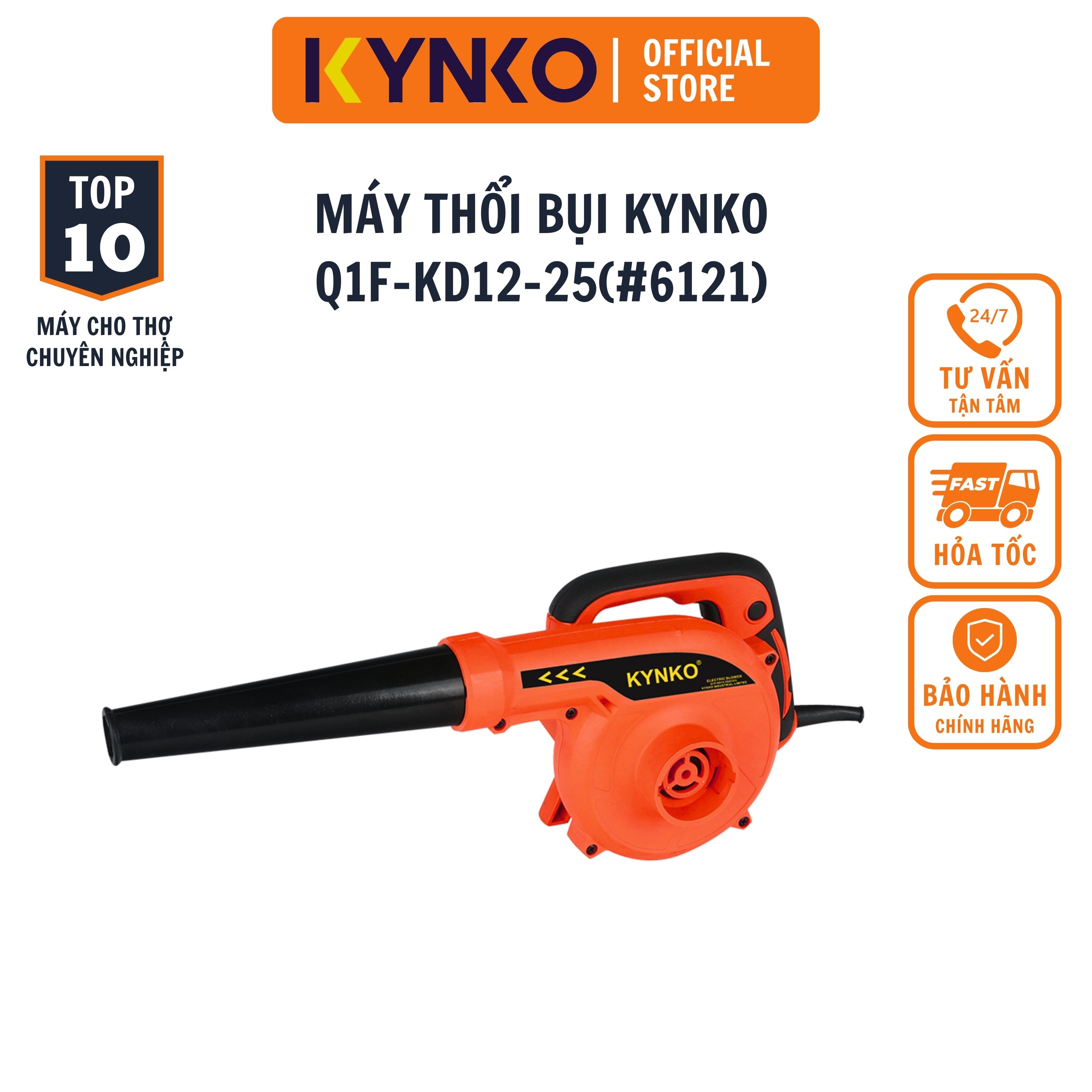Máy thổi bụi kynko q1f- kd12 -25 cầm tay chính hãng giá tốt
