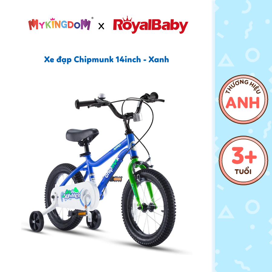 Xe đạp Chipmunk 14'' - Xanh CM14-1/BL