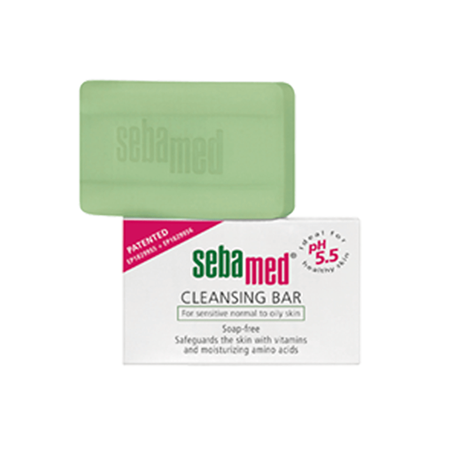 Xà phòng kháng khuẩn cho da khô da chàm Sebamed pH5.5 Cleansing Bar 100gr