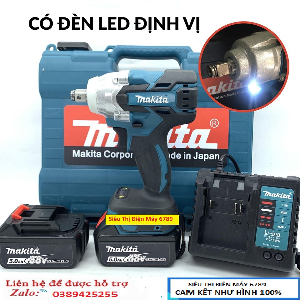 MÁY VẶN MỞ ỐC VÍT MAKITA  86 V, Siết Mở bulong, bắn vít, bắn tôn