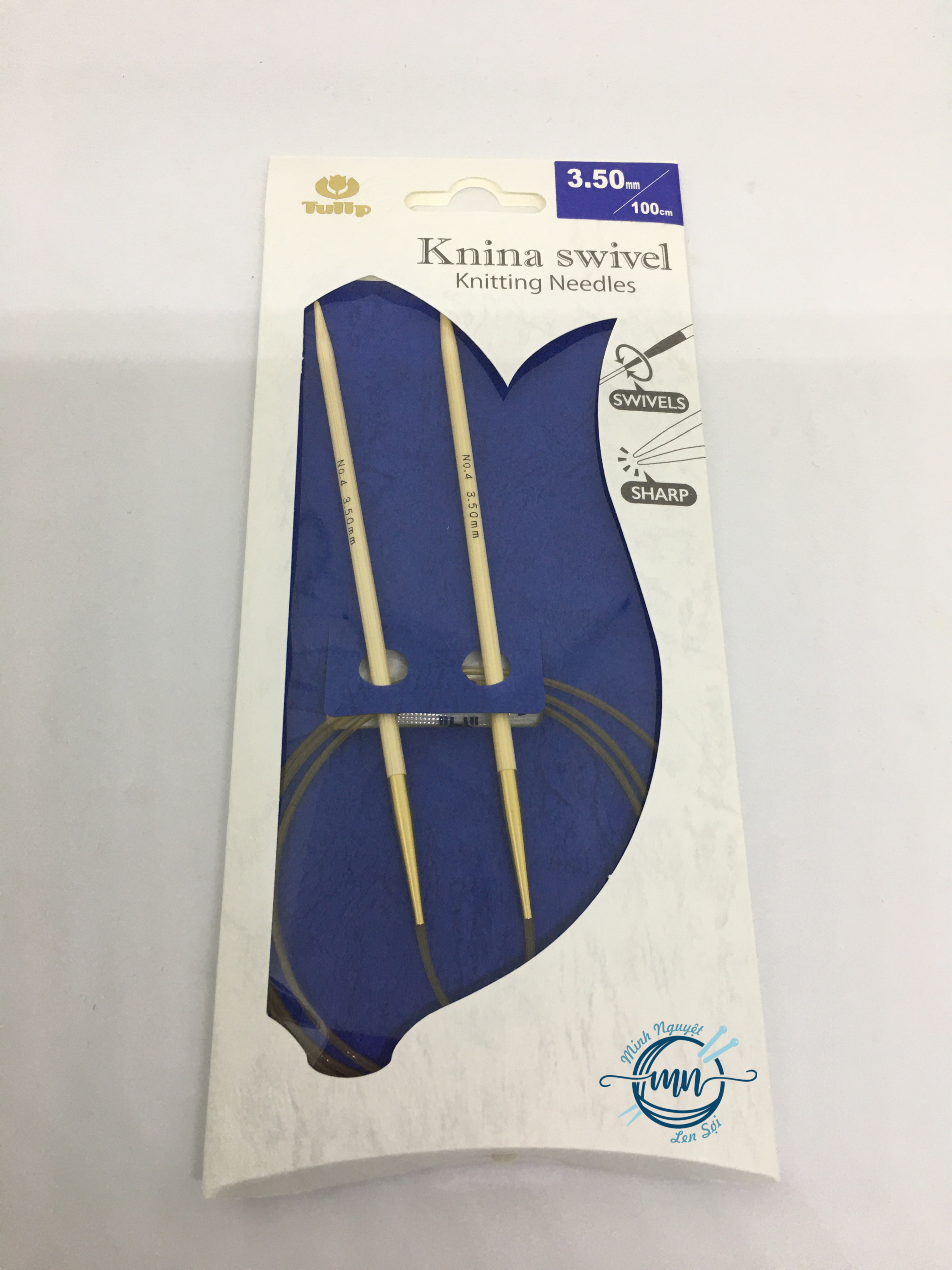Kim đan vòng - Kim đan Tulip Knina Swivel Knitting Needles