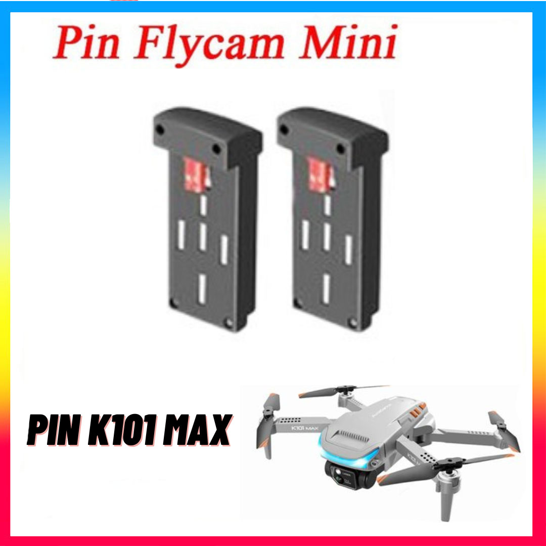 Pin flycam k101 max drone mini dung lượng 1800mah cho thời gian bay 20 phút - pin play camera 4k